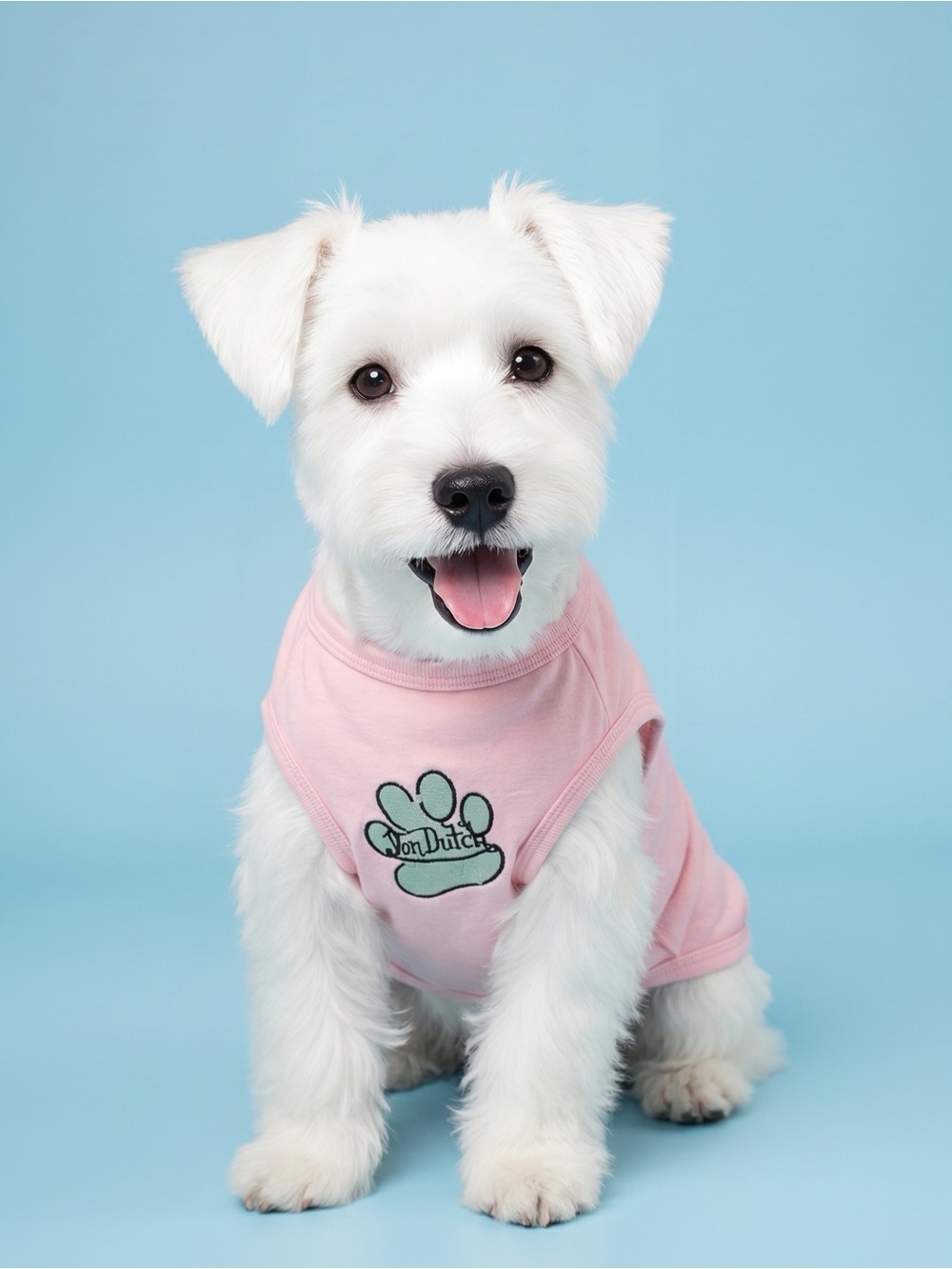VON Dutch Dog Spring Clothes Pet Puppy Costume Dog Cat Sports Apparel top